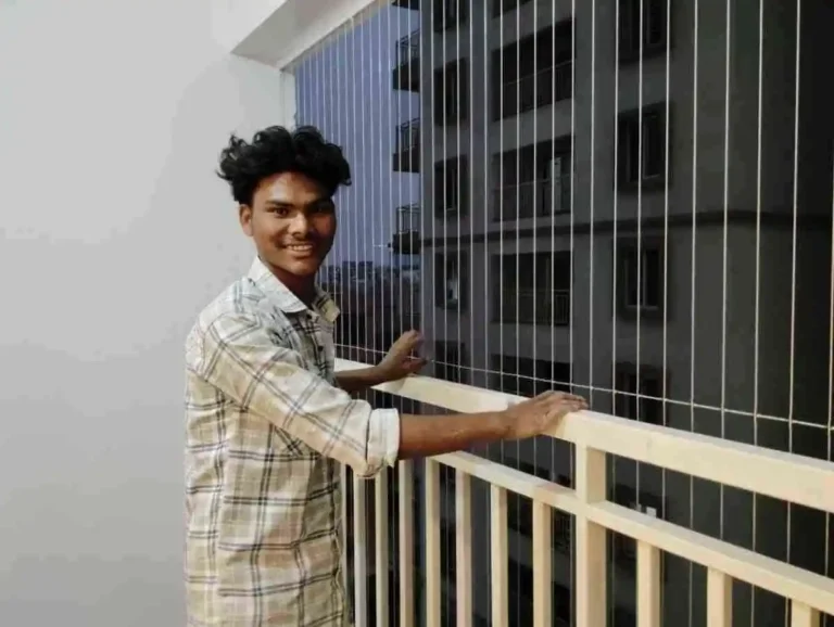 invisible balcony grills for balcony in chennai